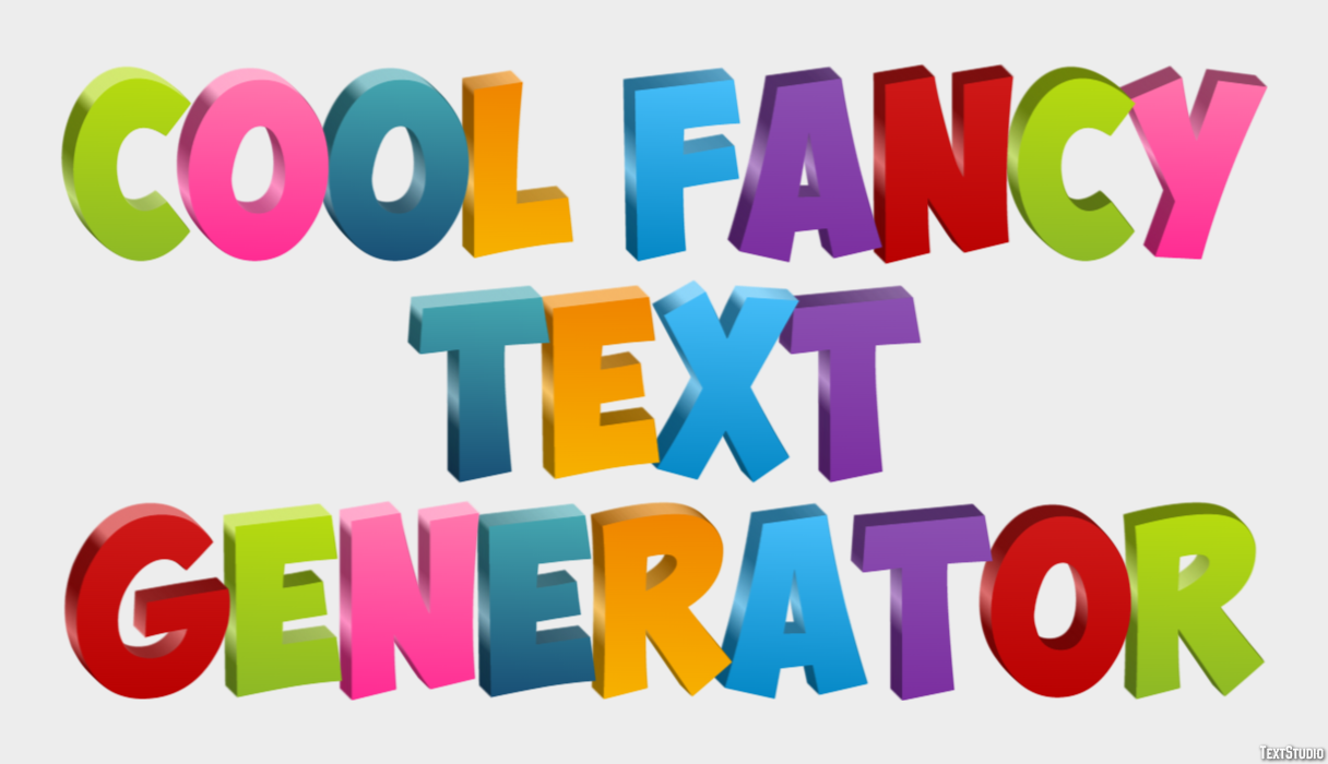 Cool Fancy Text Generator テキスト効果