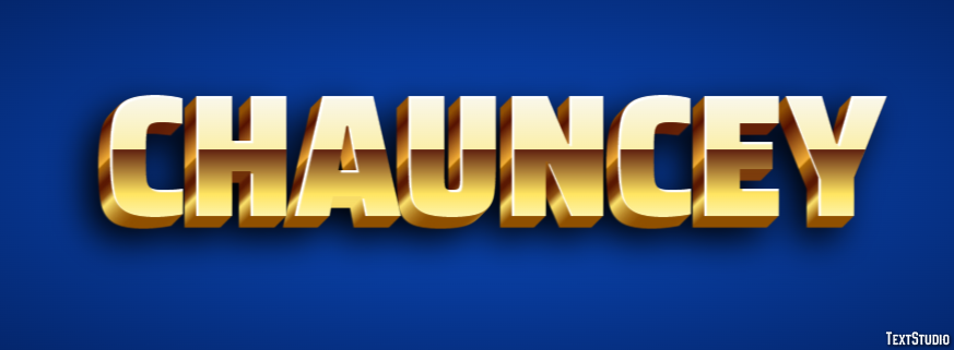 Chauncey Text Effect