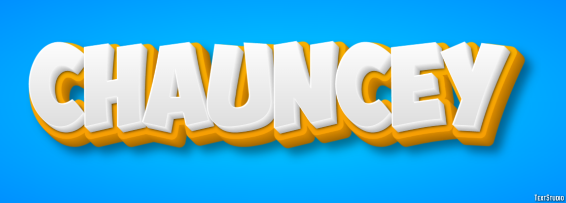 Chauncey Text Effect