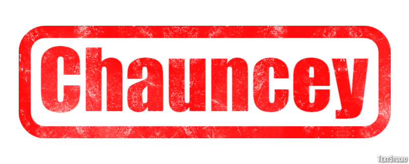 Chauncey Text effect