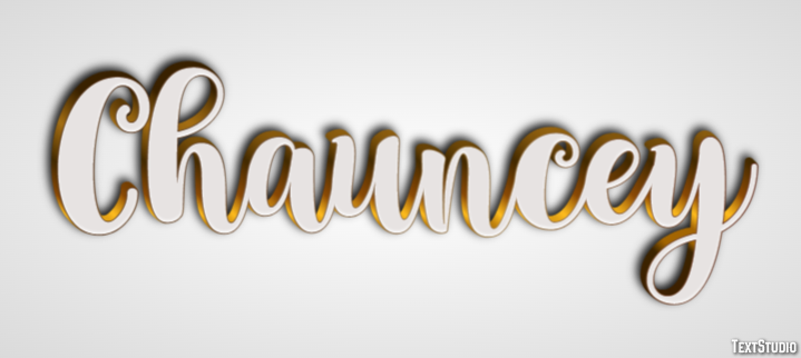 Chauncey Text Effect