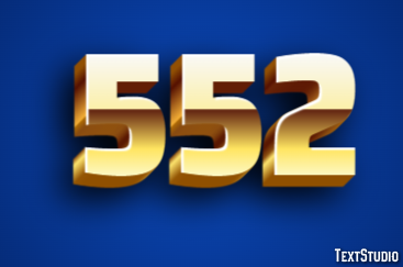 552 Text Effect