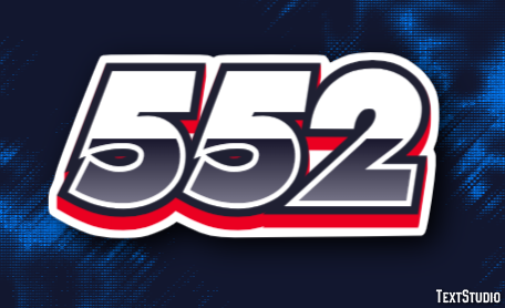 552 Text Effect