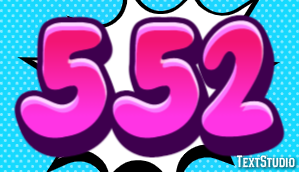 552 Text Effect