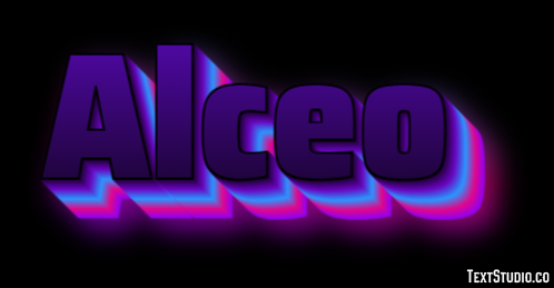 Alceo Texteffekt