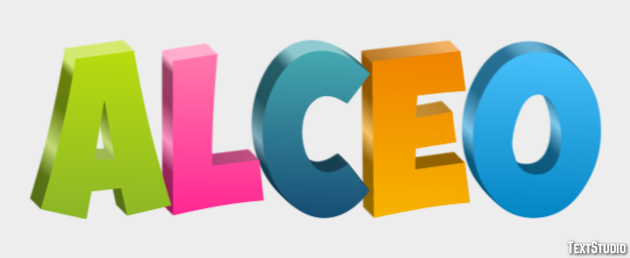 Alceo Texteffekt