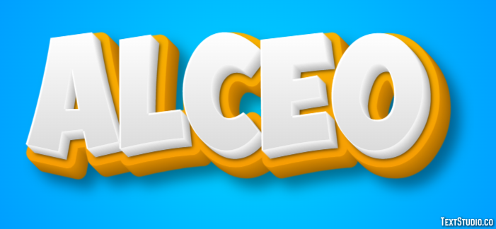 Alceo Texteffekt