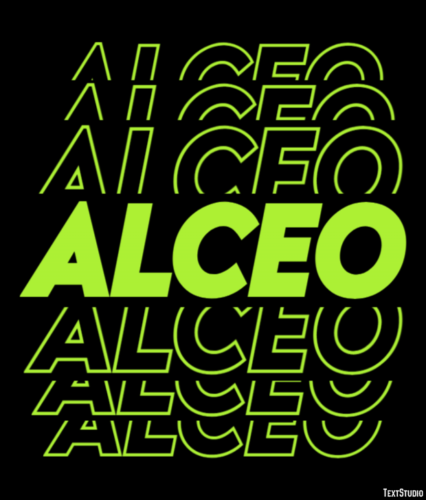 Alceo Texteffekt