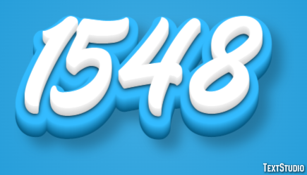 1548 Text Effect