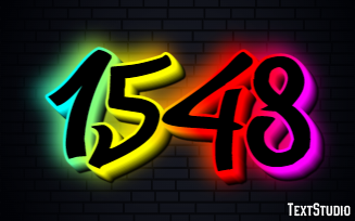 1548 Text Effect