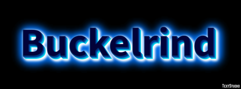 Buckelrind Metin efekti