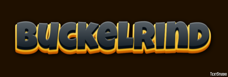 Buckelrind Metin efekti