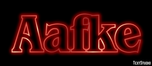 Aafke Effet de texte