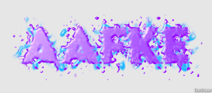 Aafke Effet de texte