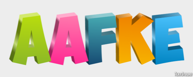 Aafke Effet de texte