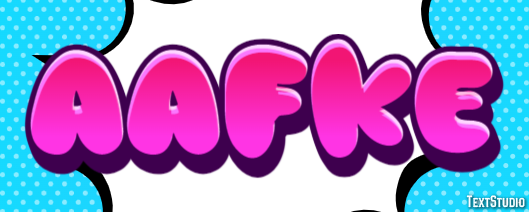 Aafke Effet de texte