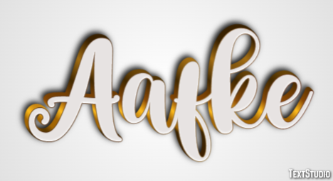 Aafke Effet de texte