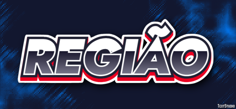 Região Text Effect