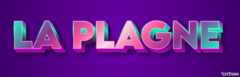 La Plagne Efekt tekstowy