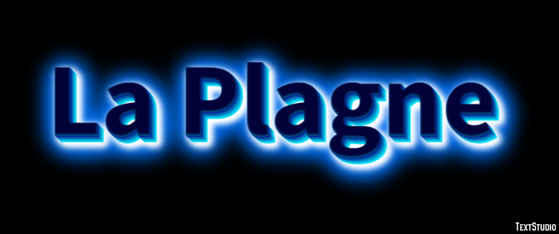 La Plagne Efekt tekstowy