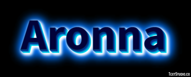 Aronna Text effect