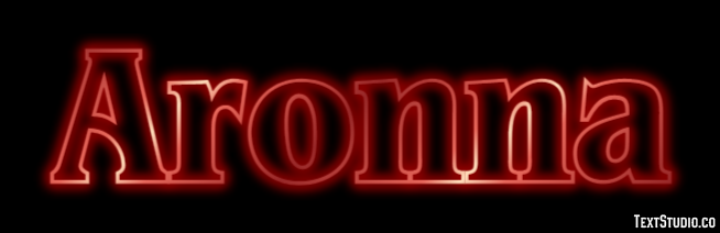 Aronna Text effect