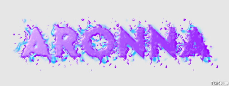 Aronna Text effect