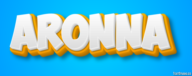 Aronna Text effect