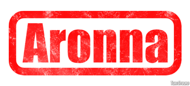 Aronna Text effect