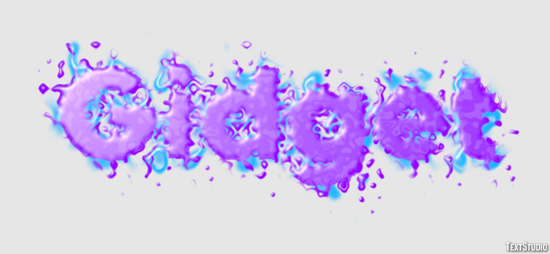 Gidget Text Effect