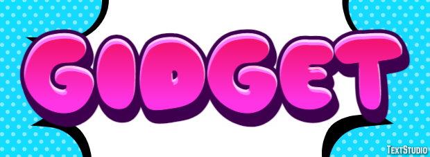 Gidget Text Effect