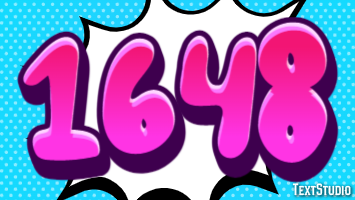 1648 Text Effect