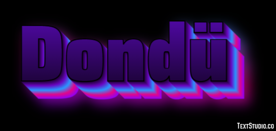 Dondü Metin efekti