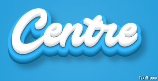 Centre Effet de Texte
