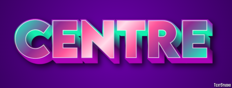 Centre Effet de Texte