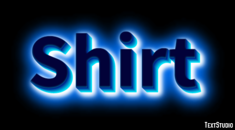 Shirt Text Effect
