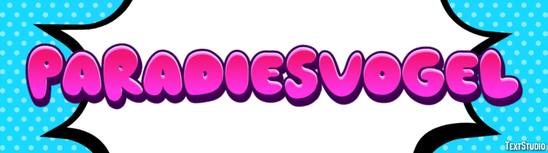 Paradiesvogel Texteffekt