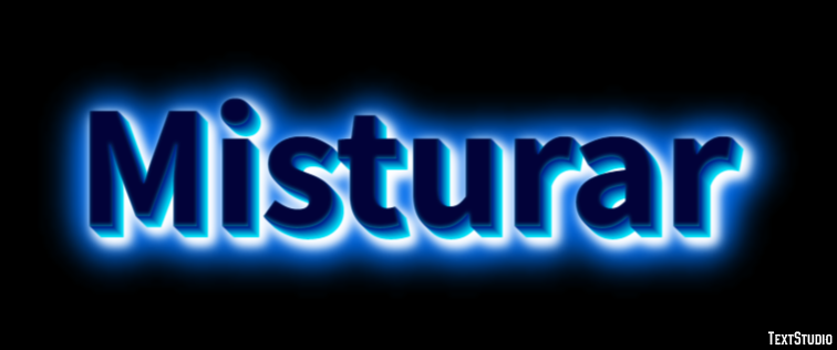 Misturar Text Effect