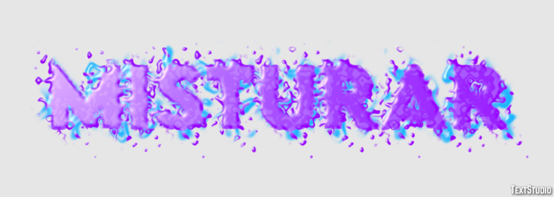 Misturar Text Effect