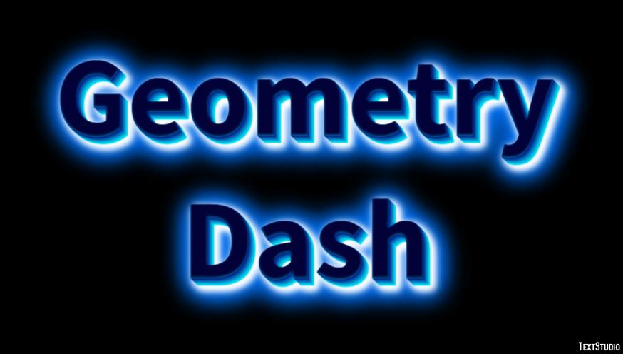 Geometry Dash Tekst Effect