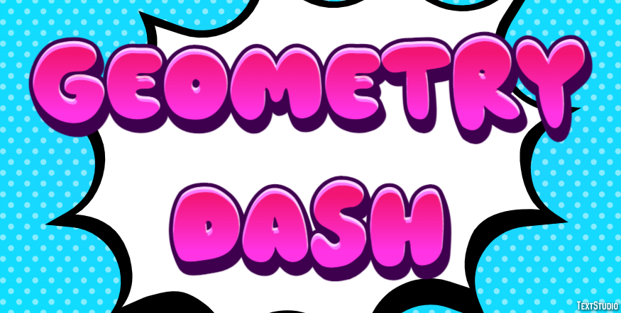 Geometry Dash Tekst Effect