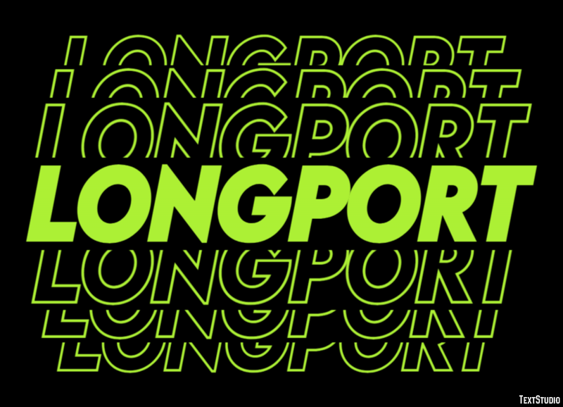 Longport Effetto testo