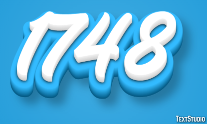1748 Efeito de texto