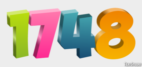 1748 Efeito de texto
