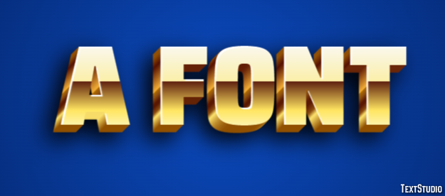 A Font Text Effect and Logo Design Font