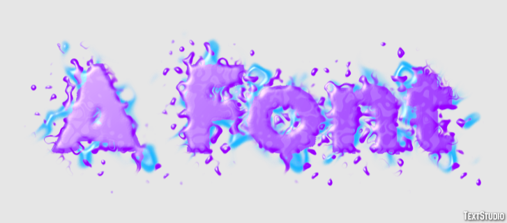 A Font Text Effect and Logo Design Font