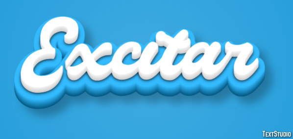 Excitar Texteffekt
