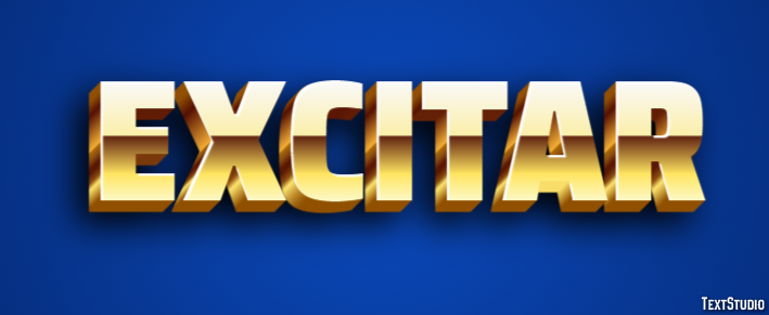Excitar Texteffekt