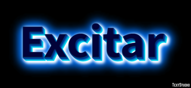 Excitar Texteffekt