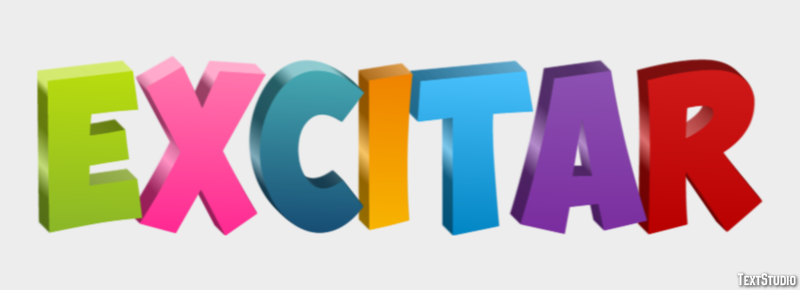 Excitar Texteffekt